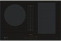 Placa de inducción Balay 3EBC989LH - ancho de 80 cm con extractor integrado - 2 zonas Flex y área de 28 cm - 11 niveles recirculación y temporizador