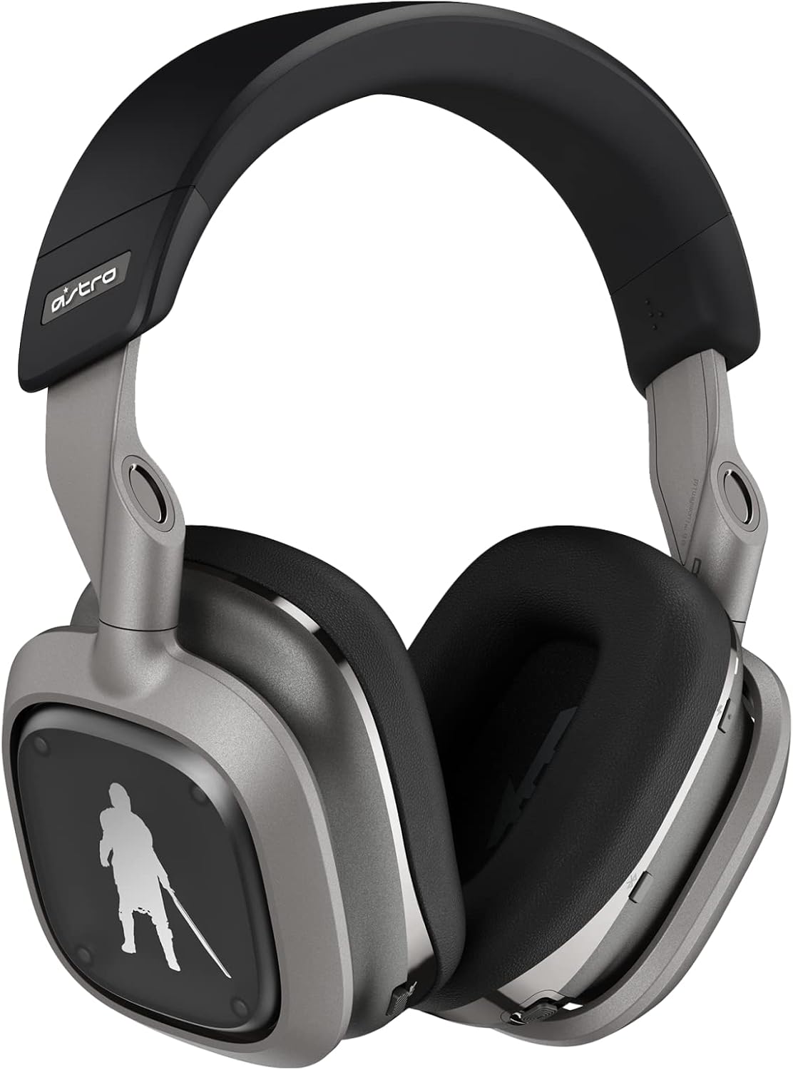 ASTRO Gaming A30 Mandalorian - Auriculares gaming inalámbricos plateados para Xbox - Conexión LIGHTSPEED Bluetooth y 3.5 mm - Diseño circumaural multiplataforma