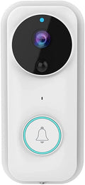 Timbre inteligente con vídeo 1080p - Cámara WiFi inalámbrica para la entrada - Detección de movimiento mediante sensor PIR - Control de visitas y vigilancia doméstica