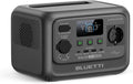 BLUETTI Elite 30 V2 Estación de energía portátil - Batería LiFePO4 de 288 Wh y salida CA de 600 W - Pico de 1500 W y carga completa en 70 min - Negro para camping viajes y emergencias