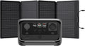 EcoFlow RIVER 3 Plus con panel solar 160 W - Batería LFP de 286 Wh y salida de 1200 W - Siete puertos disponibles - Hasta 16 h con aparatos de 100 W para exteriores