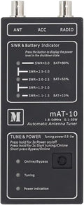 MAT-10 sintonizador automático de antena - Rango de 1,8 a 54 MHz - Potencia de trabajo de 0,1 a 30 W - Compatible con radios FT-817 FT-818 y equipos QRP