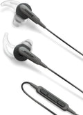 Bose SoundSport auriculares deportivos - Diseño intraural cableado para dispositivos Apple - Acabado Charcoal Black - Conector de 3.5 mm y funda de transporte