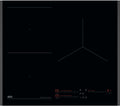 Placa de inducción AEG TI63IQ3BFB - ancho de 60 cm con 3 zonas - FlexiPuente y controles deslizantes - SenseBoil SenseFry Hob2Hood y PowerBoost
