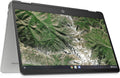 HP Chromebook x360 14a ca0032ns Portátil convertible 14 pulgadas - Intel Pentium Silver N5030 con 8 GB RAM y 64 GB eMMC - Pantalla Full HD con Intel UHD 605 - ChromeOS QWERTY español plata
