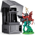 ELEGOO Saturn 4 Ultra Impresora 3D 12K Mono LCD - Alta Velocidad 150 mm h con Cámara AI - Nivelación Automática y WiFi