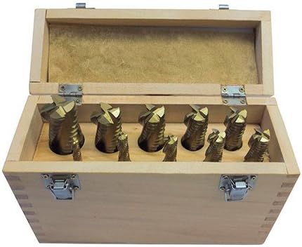 HOLZMANN FFS10 Set de Cuchillas de Desbaste - Juego de Herramientas con Cortador de 2 y 4 - Modelo Profesional