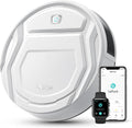LEFANT M210 robot aspirador 2200 Pa - Autonomía 120 minutos y carga automática - Limpieza zigzag con sensor anticolisión 6D - WiFi Alexa app y filtro HEPA