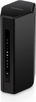 Router NETGEAR Nighthawk RS300 - WiFi 7 tribanda BE9300 hasta 9,3 Gbps - cobertura de 185 metros cuadrados - conexión para 100 dispositivos y puerto Internet 2,5 G