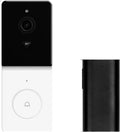 Timbre con vídeo OPTEPYOE - intercomunicador de voz bidireccional - funciones de control de acceso - cámara de 1024p con almacenamiento de 64 GB