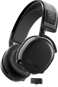 Auriculares gaming SteelSeries Arctis 7 Plus - inalámbricos de 2,4 GHz para PC y consolas - autonomía de hasta 30 horas - conexión USB en acabado negro