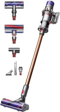 Aspiradora escoba Dyson V10 Absolute - sistema ciclónico sin bolsa de 0,76 L - autonomía de hasta 60 minutos y 3 velocidades - acabado cobre y níquel para limpieza en seco