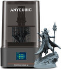 Anycubic Photon Mono 4 Impresora 3D de resina - Pantalla 10K con tecnología MSLA - Velocidad hasta 70 mm-h y LighTurbo - Volumen 153,4 x 87 x 165 mm para impresión detallada
