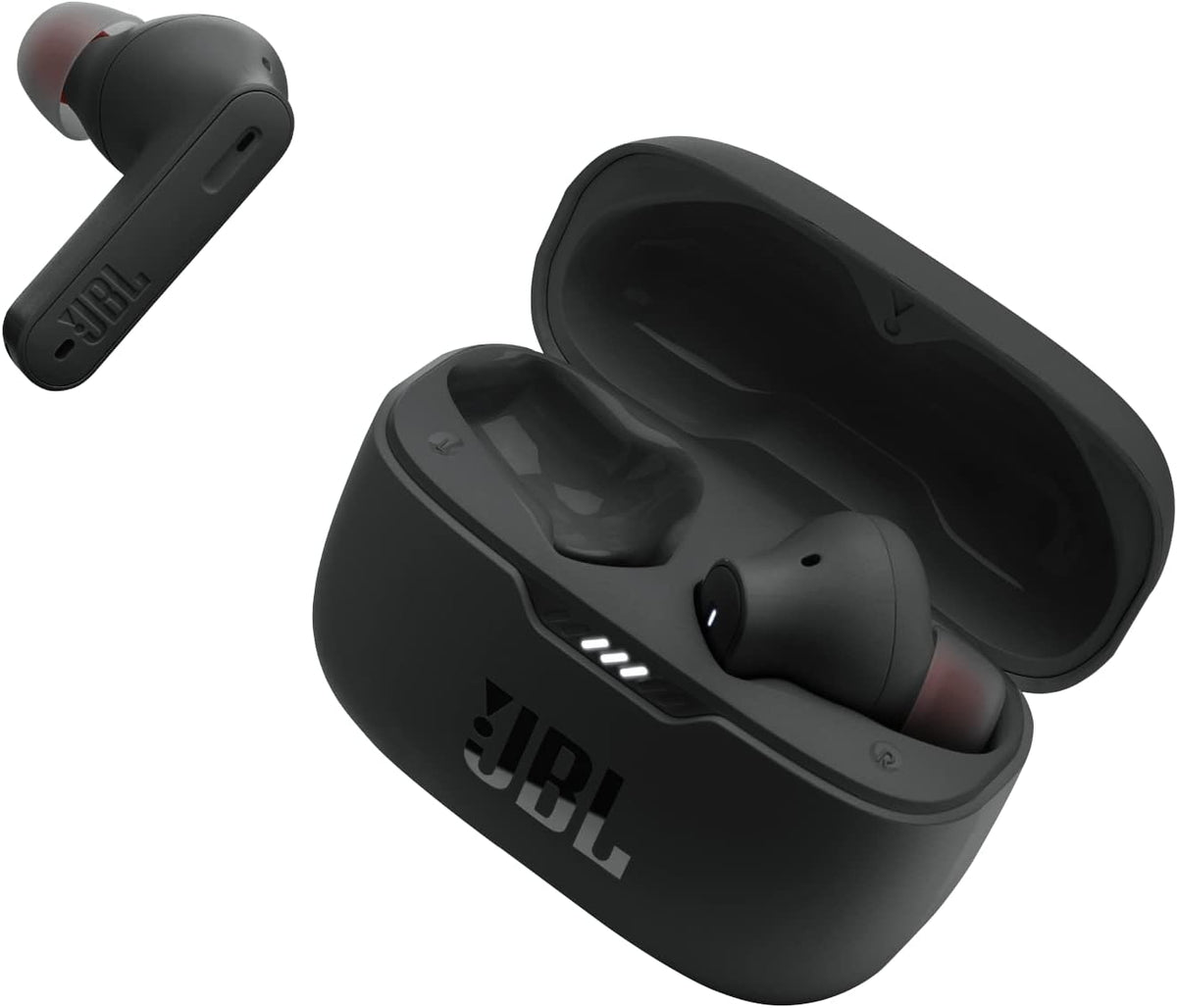 JBL Tune 230NC TWS auriculares - Diseño True Wireless intraural negro - Cancelación activa de ruido y conexión Bluetooth - Respuesta de hasta 20 kHz