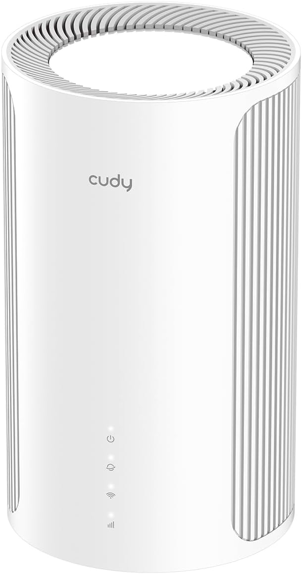 Router 5G Cudy P4 - WiFi 6 AX3000 de doble banda con Nano SIM desbloqueada - MU MIMO y antenas internas - Cudy Mesh aplicación y servidor VPN