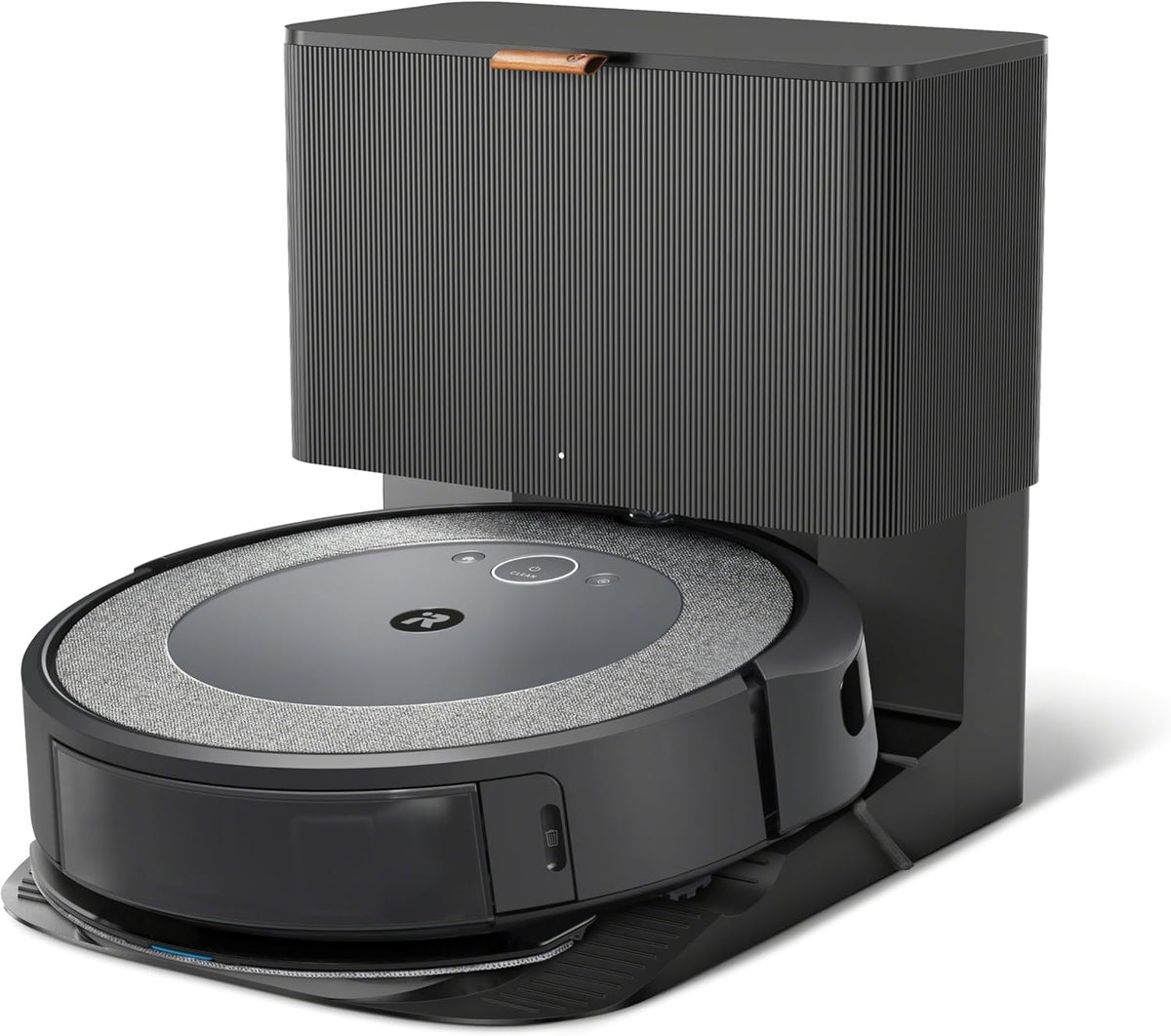 iRobot Roomba Combo i5 Plus - Robot aspirador y friegasuelos 2 en 1 - Depósito mixto y cepillos de goma - Autovaciado con limpieza por habitaciones