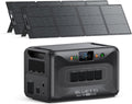 BLUETTI Apex 300 Generador solar - Batería LFP de 2764,8 Wh con salida CA de 3840 W y pico de 7680 W - 2 paneles solares de 200 W - Para camping y vida fuera de la red