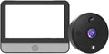 OPTEPYOE timbre con vídeo - Pantalla interior de 4.3 pulgadas - Control de voz bidireccional y vídeo 1024p - Bluetooth con cable de carga