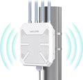 Extensor WiFi exterior WN573HX3 AX3000 - WiFi 6 Mesh de doble banda hasta 3000 Mbps - 4 antenas desmontables - PoE MU MIMO y protección IP67
