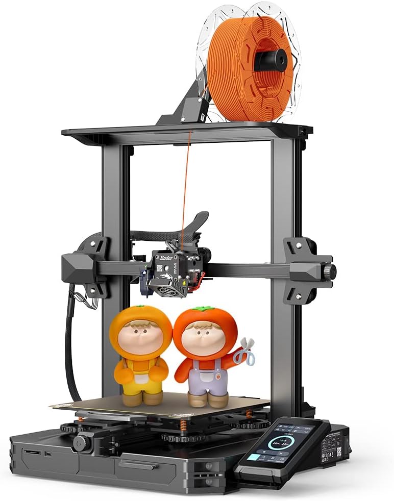 Creality Ender 3 S1 Pro Impresora 3D FDM - Boquilla Alta Temperatura 300 C y Extrusor Sprite All Metal Direct Drive - Nivelación Automática CR Touch