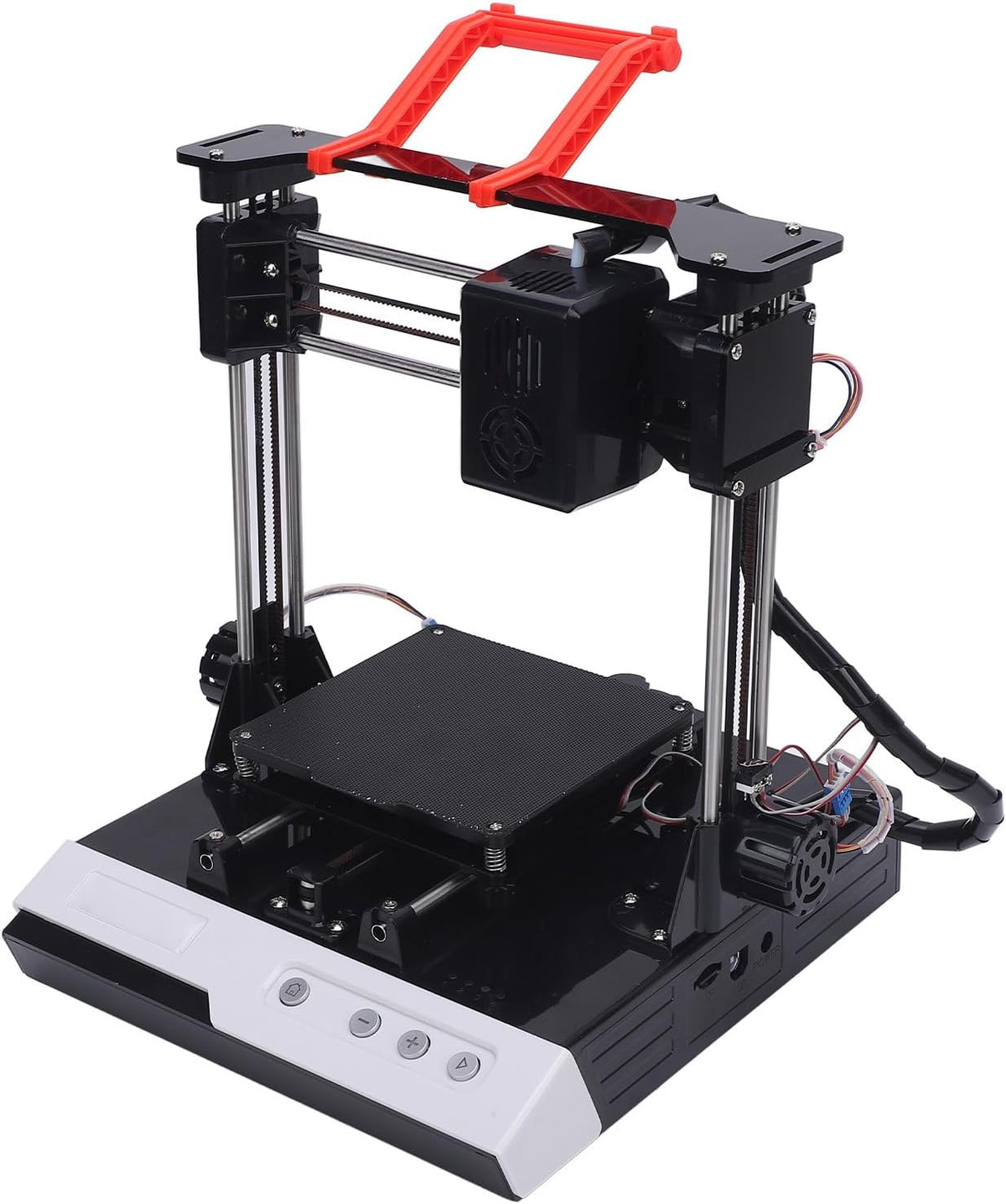 Jectse Impresora 3D para principiantes - Boquilla metálica y resolución de capa hasta 0,05 mm - Velocidad máxima 100 mm-s - Control con enchufe UE y conexión Ethernet