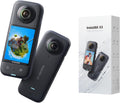 Insta360 X3 cámara de acción 360 - Vídeo 5,7K y fotos de 72 MP - Pantalla táctil 2,29 pulgadas y estabilización - WiFi Bluetooth control por voz y streaming