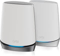 NETGEAR Orbi NBK752 sistema Mesh 5G WiFi 6 - AX4200 tribanda con velocidad de hasta 4.2 Gbps - Cobertura de 350 m2 para 40 dispositivos - Router y satélite blancos