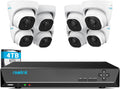 Sistema PoE Reolink RLK16 800D8 - 8 cámaras exteriores 4K de 8 MP - NVR de 16 canales con disco de 4 TB - detección de personas y vehículos