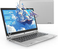 Portátil convertible 11,6 pulgadas - Celeron N4020 con 6 GB RAM y SSD de 128 GB - Pantalla táctil plegable 360 grados - WiFi Bluetooth Mini HDMI y expansión SD