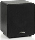 DYNAVOICE Challenger Sub-8 subwoofer activo 8 pulgadas - Potencia indicada hasta 180 W - RCA coaxial y auxiliar sin Bluetooth - Auto encendido para Home Cinema TV PC y tocadiscos