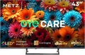 Metz MQF7500Z - Smart TV QLED 43 pulgadas 4K Google TV - 120 Hz MEMC Dolby Vision Atmos y AI TV - Google Cast Eye Care y Game Hub