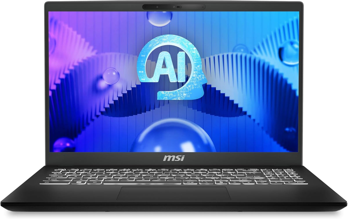 MSI Modern 15 H AI C1MOG-211XES portátil 15 pulgadas - Intel Core Ultra 7 155H y 32 GB RAM - SSD 1 TB Intel Arc Graphics - FreeDOS teclado QWERTY español negro