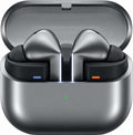 Samsung Galaxy Buds3 Pro R630 - Auriculares inalámbricos intraurales plateados - Conectividad Bluetooth - Manual de usuario y cable incluidos
