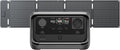 EcoFlow RIVER 3 Plus con panel solar de 60 W - Batería LFP de 286 Wh y salida de 1200 W - Siete puertos para dispositivos compatibles - Hasta 16 h con aparatos de 100 W