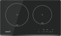 Cata IB 2 Plus BK placa de inducción - Dos zonas de cocción en color negro - Superficie de vidrio con apagado automático - Diseño compacto para encimera