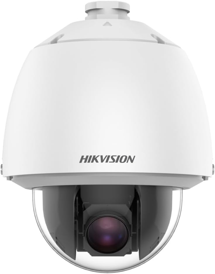 Cámara profesional Hikvision DS 2DE5232W AET5 - domo PTZ de 2 MP - vídeo Full HD 1080p y ángulo de 65 grados - estructura metálica de 20 W