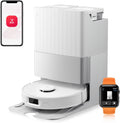 Roborock Qrevo Edge S5A Robot aspirador y friegasuelos - Succión 18500 Pa con sistema anti enredos - FlexiArm para bordes - Lavado de mopas y secado con aire caliente
