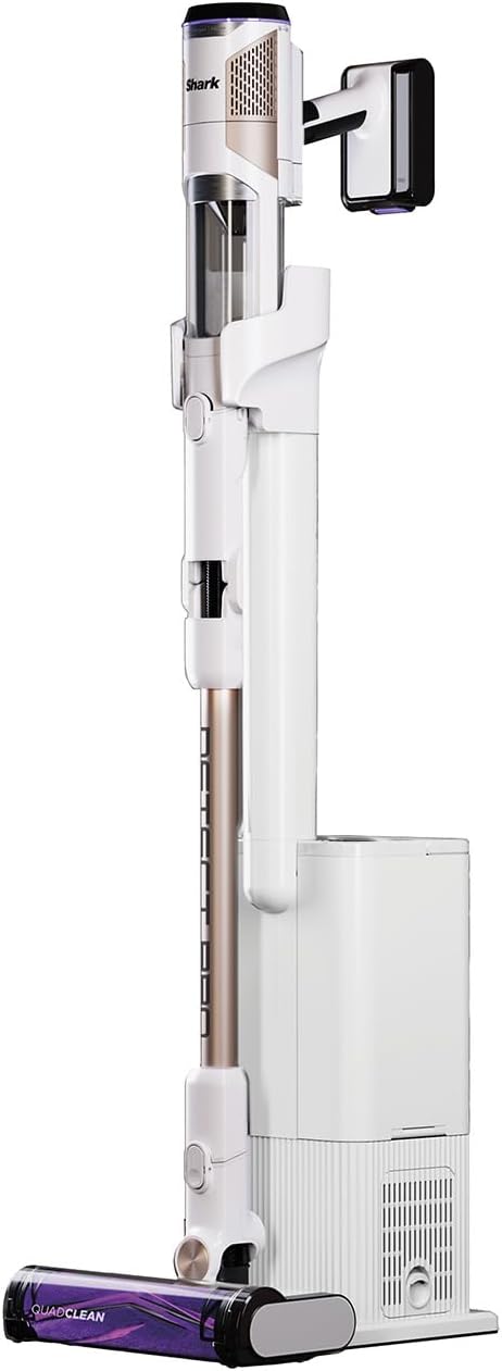 Aspiradora Shark Detect Pro IW3611EUN - autonomía de 60 minutos y potencia de 240 W - base de autovaciado de 2 L - diseño ligero con filtro HEPA y boquilla estrecha