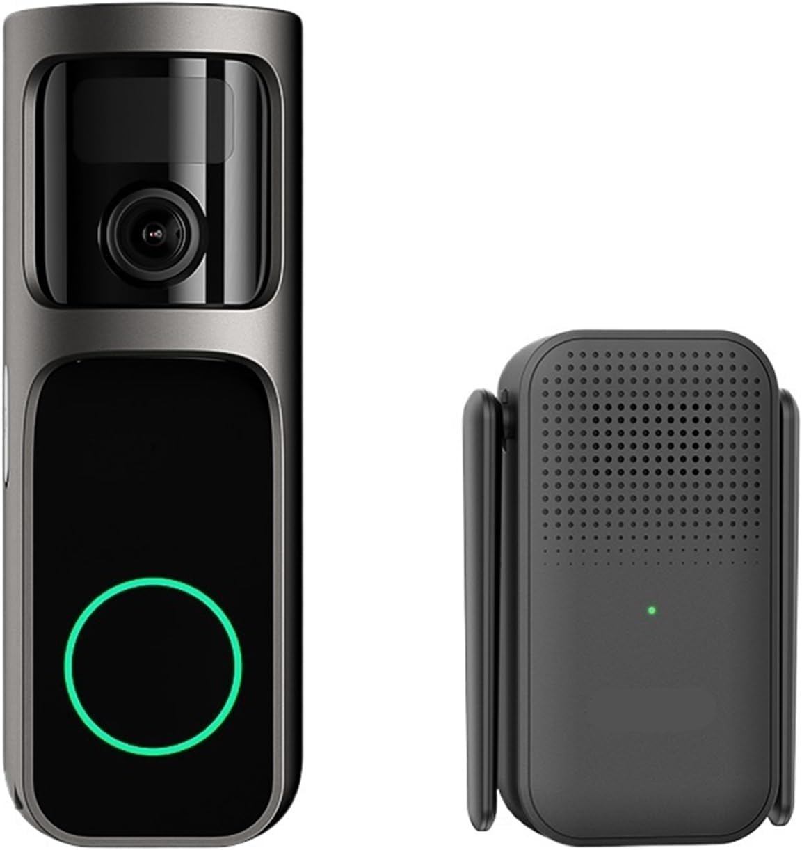 OPTEPYOE videoportero Doorbell 3 - Comunicación bidireccional con sonido integrado - Resolución de vídeo 1024p - Unidad interior Bluetooth con cable de carga