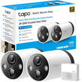 Tapo TP-Link C420S2 cámara de vigilancia WiFi exterior - Resolución 2K y visión nocturna - Batería recargable con protección IP65 - Audio bidireccional y control móvil