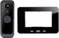 OPTEPYOE sistema de intercomunicación - Control de acceso exterior con timbre de voz - Pantalla interior de gran formato - Bluetooth y cable de carga