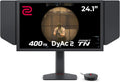 Monitor gaming BenQ ZOWIE XL2566X de 24 pulgadas - panel Fast TN Full HD - frecuencia de 400 Hz y respuesta de 1 ms - DyAc 2 S Switch HDMI y DisplayPort