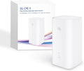 HUAWEI 5G CPE 5 H155 router con SIM - WiFi 6 AX3000 con descarga de hasta 3600 Mbps - Antena interna de alta ganancia de 9 dBi - Puerto LAN WAN y diagnóstico visual