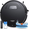 Laresar Clean Evol 3 robot aspirador y fregasuelos - Succión 4500 Pa y limpieza 3 en 1 - Autonomía hasta 180 minutos - Alexa WiFi app y base de carga automática