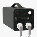 Estación de energía portátil 298 Wh - Batería de litio con salida de 333 W - Conexiones CA CC y USB para distintos dispositivos - Cargador incluido para emergencias y viajes