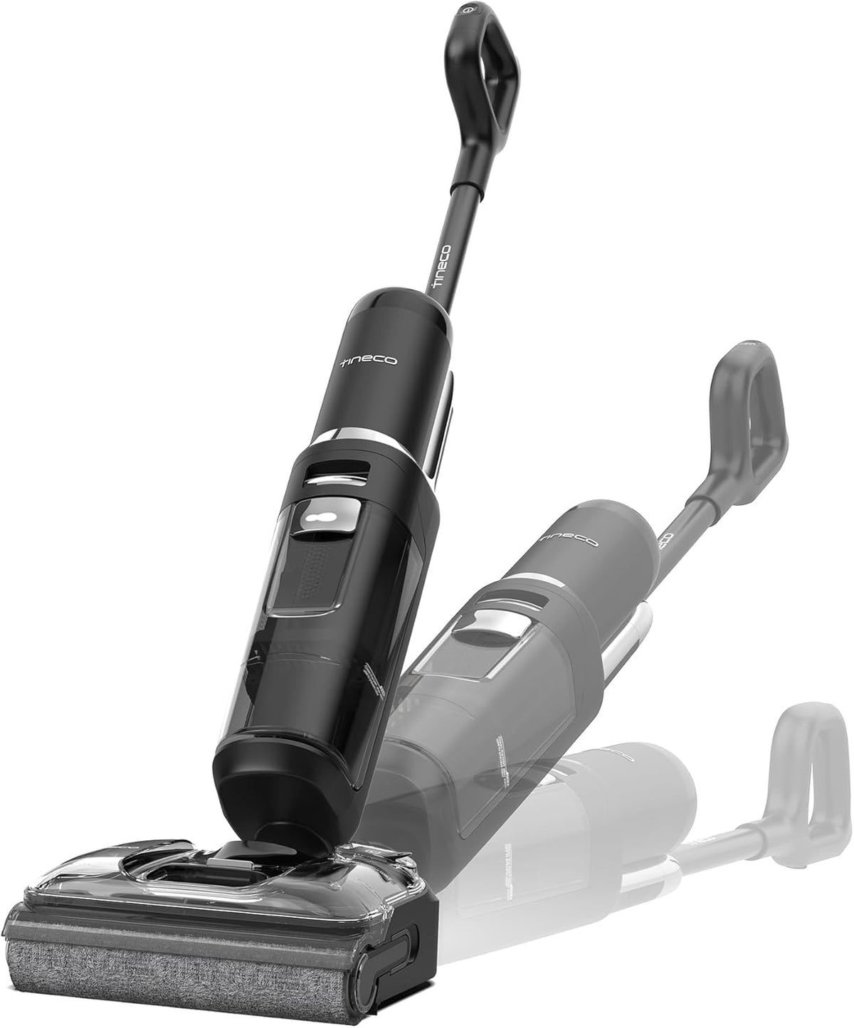 Tineco Floor One S7 Stretch Ultra aspiradora fregona - Limpieza en seco y húmedo con posición horizontal de 180 grados - Autonomía de 50 minutos - FlashDry a 85 C
