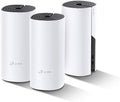 Sistema PLC Mesh TP Link Deco P9 - paquete de 3 unidades WiFi AC1200 y Powerline AV1000 - cobertura de hasta 560 metros cuadrados - 2 puertos Gigabit por unidad