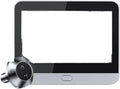 Timbre de voz OPTEPYOE - pantalla de 4,3 pulgadas en formato mini - comunicación bidireccional para la entrada - variante europea con tarjeta TF de 64 GB