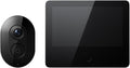 OPTEPYOE timbre con vídeo - Lente gran angular de 180 grados y vídeo 1024p - Comunicación de voz bidireccional - Conexión Bluetooth con cable de carga
