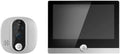 Timbre con vídeo OPTEPYOE - cámara Full HD 1080p y ángulo de 158 grados - pantalla LCD de 4,3 pulgadas - sensor humano y tarjeta de 64 GB